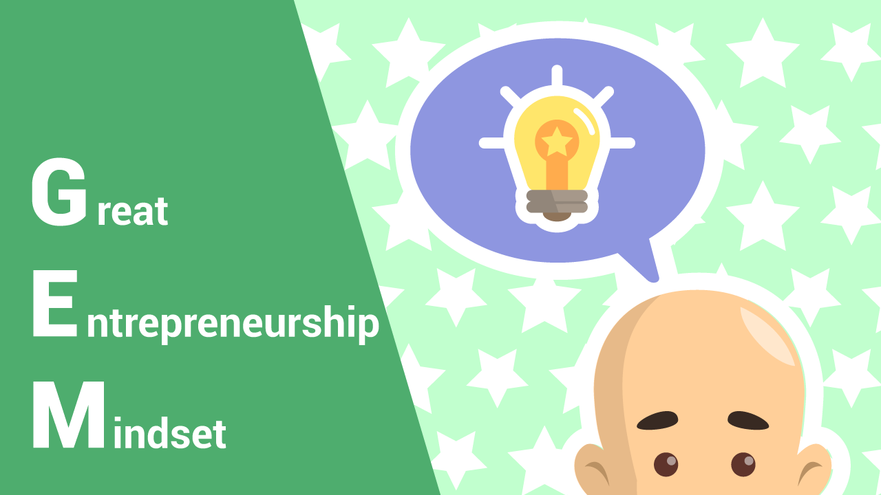 Ilustrasi pilar GEM untuk mindset founder